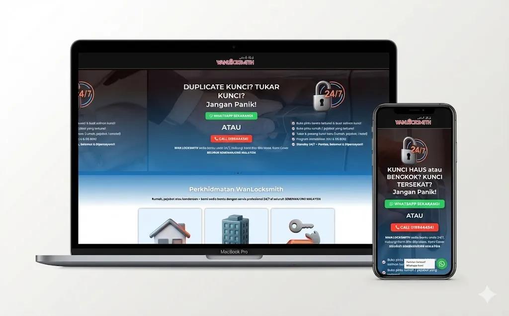 Locksmith Services Website